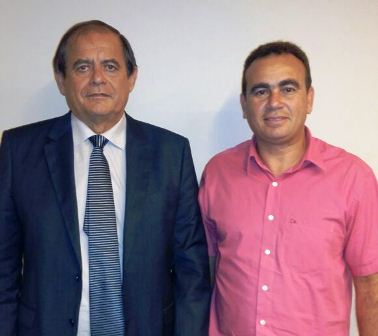 Vereador Pedro Belo e Humberto Coutinho conversam sobre projetos para Codó