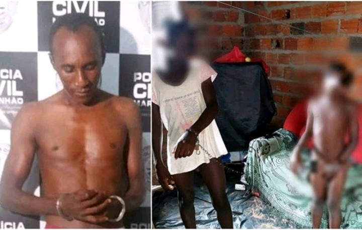 CRIANÇAS FORAM ENCONTRADAS NUAS E ALGEMADAS DENTRO DE CASA