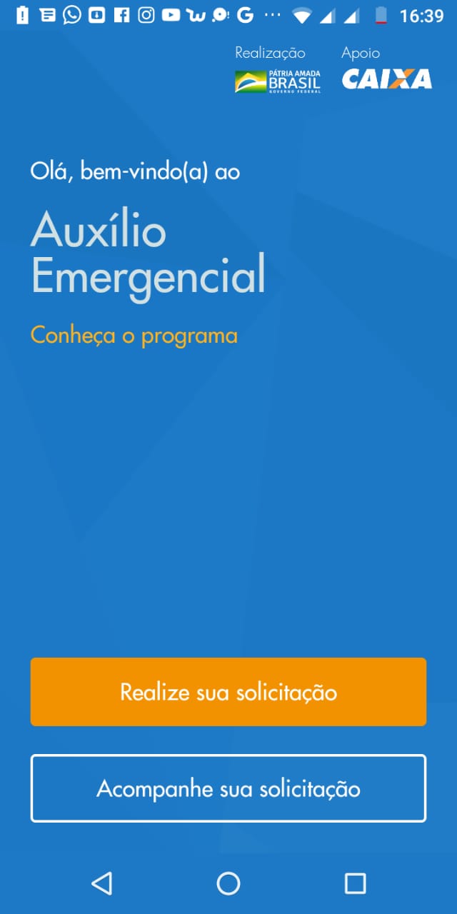 VEJA O SITE E APLICATIVO PARA SOLICITAR SEU AUXÍLIO EMERGENCIAL: CADASTRE AQUI.