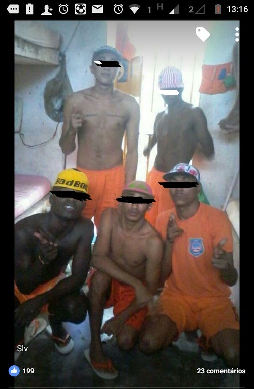 NO PRESÍDIO DE CODÓ PRESOS TIRAM ATÉ SELFIES DENTRO DAS CELAS