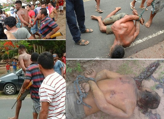 Ladrão é capturado, torturado e morto a tiros em via pública no interior do Maranhão