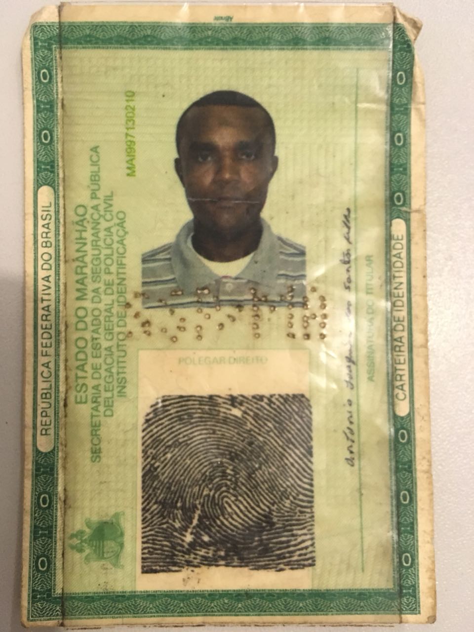 DESAPARECIDO EM CODÓ, QUALQUER INFORMAÇÃO ENTRAR EM CONTATO COM A PM