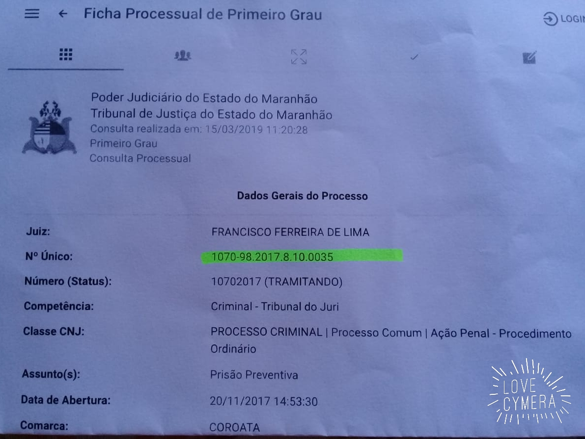 PROCURADO: ASSASSINO QUE MATOU PAI DE FAMÍLIA EM PERITORÓ NUNCA FOI PRESO. FAMÍLIA PEDE JUSTIÇA. 