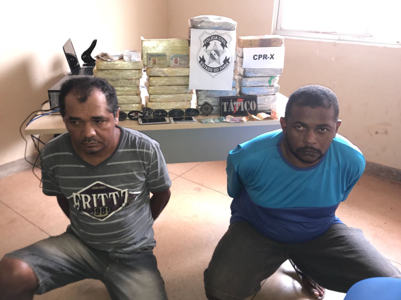 DOIS MARANHENSES FORAM PRESOS COM MAIS DE 30KG DE DROGAS NO ESTADO DO PARÁ