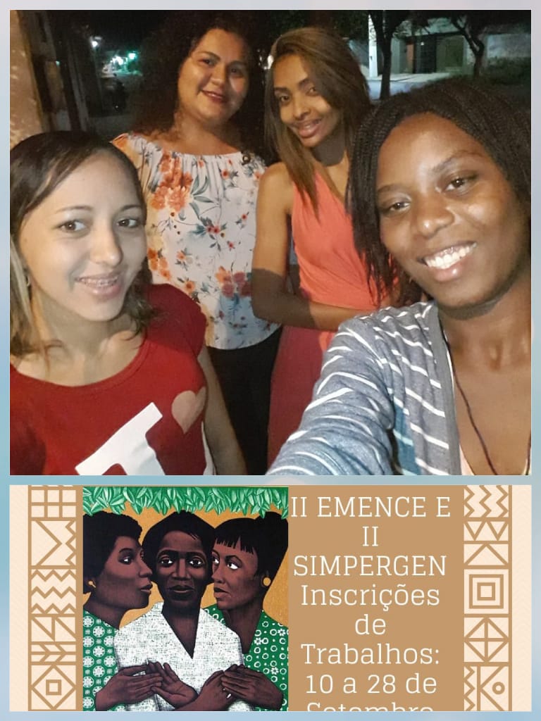 ALUNAS DA  UFMA-CODÓ APRESENTARÃO TRABALHO SOBRE RAMYRIA SANTIAGO NO II EMENCE E II SIMPERGEN SOBRE MULHERES AFRODESCENDENTE NAS MÍDIAS.