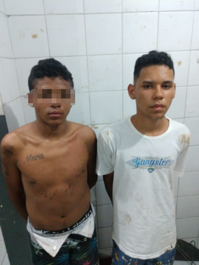 DOIS JOVENS FORAM PRESOS EM CODÓ APÓS TOMAREM  DE ASSALTO UMA MOTOCICLETA