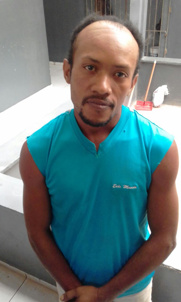 HOMEM QUE MATOU COMERCIANTE EM CODÓ É PRESO HOJE PELA PM E CONFESSA O CRIME.