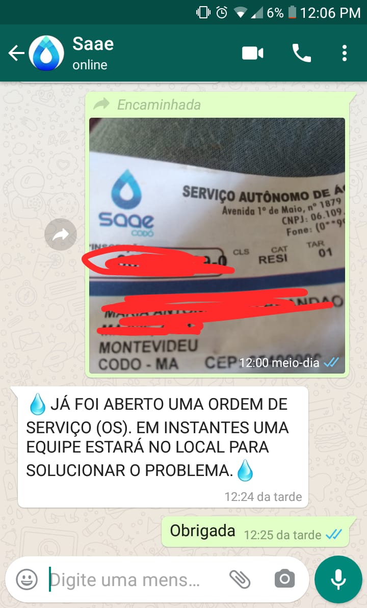 ATENÇÃO SAAE DE CODÓ: MONTEVIDÉU 2 SOFRE SEM ÁGUA NAS TORNEIRAS A QUASE 1 MÊS. MORADORES DIZEM QUE SAAE NADA FAZ .