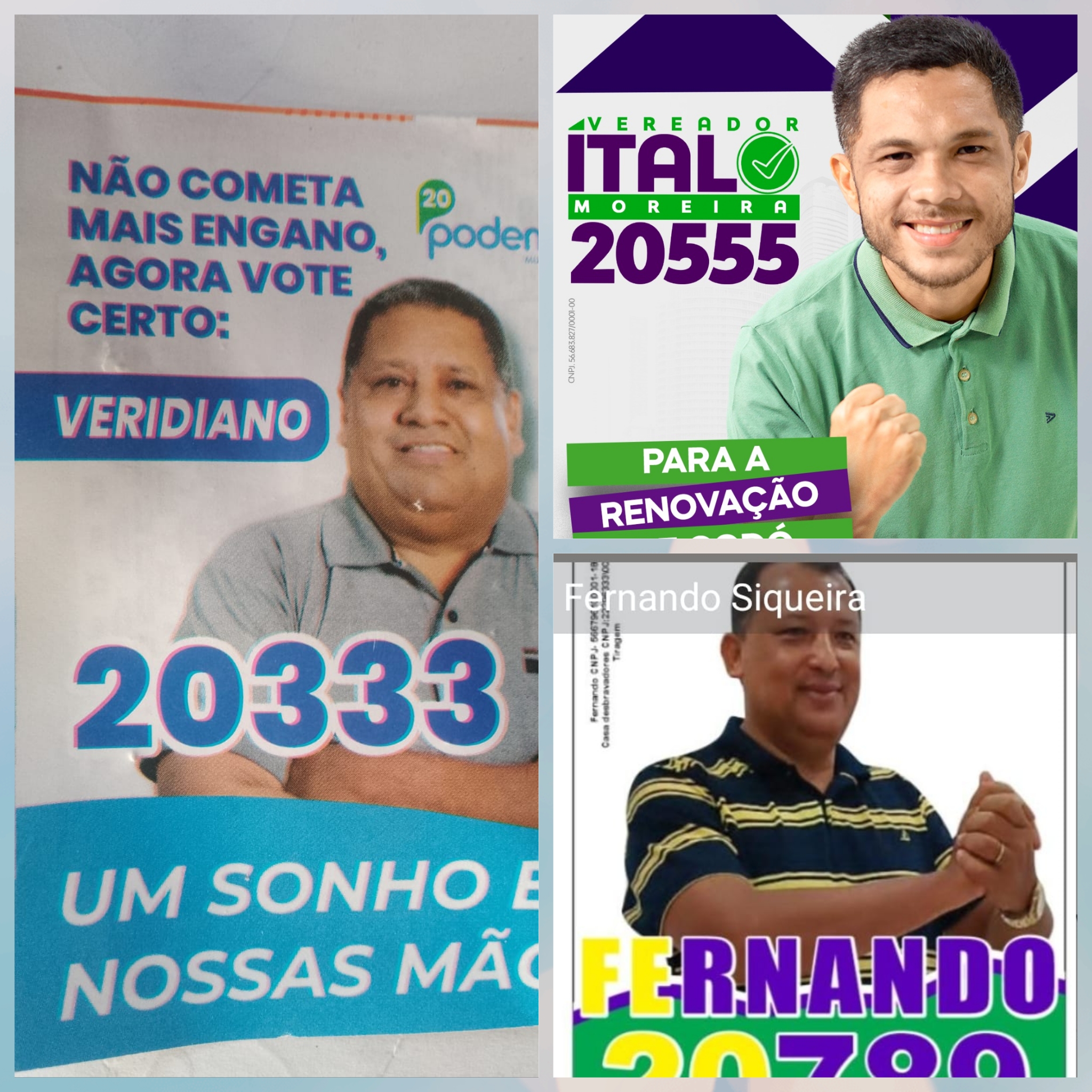 TRIO DO PARTIDO PODEMOS CRIA BLOCO DE CANDIDATOS INDEPENDENTES EM CODÓ E ABANDONAM GUILHERME OLIVEIRA