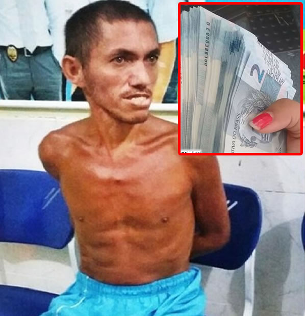 HOMEM ENFIA PACOTE DE NOTAS DE R$ 2 NO ÂNUS ACHANDO QUE ERAM DE R$ 100 APÓS ASSALTO EM BACABAL