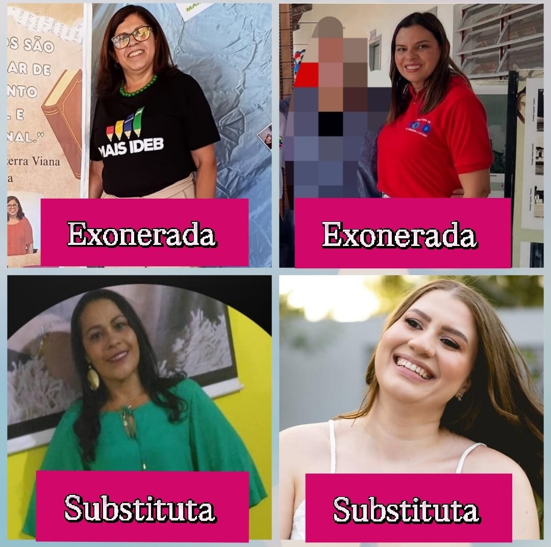 MARY ARAÚJO ESPOSA DO VEREADOR ARAUJO NETO È EXONERADA DO CARGO DE CHEFIA DA AGERP EM CODÓ. FÁTIMA STELA  ESPOSA DO EX-VEREADOR EVIMAR BARBOSA QUE COMANDA A URE TAMBÉM FOI EXONERADA. JÁ TEMOS NOVOS NOMES PARA OS CARGOS.