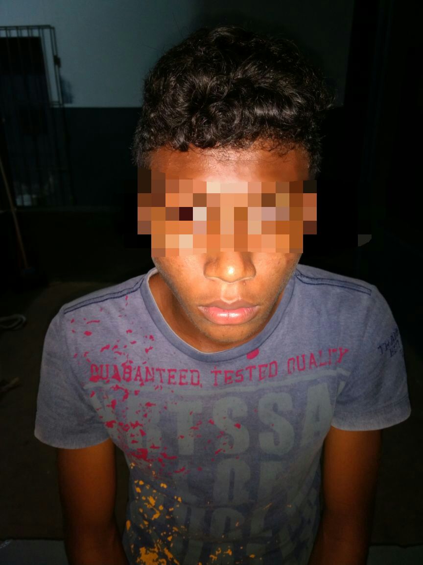 MENOR É APREENDIDO EM CODÓ AO TENTAR ROUBAR CELULAR DE UM CLIENTE EM UMA SORVETERIA.