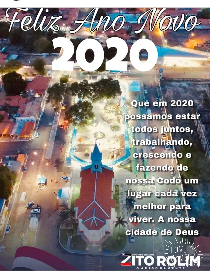 MENSAGEM DE ANO NOVO AOS CODOENSES DO DEPUTADO ZITO ROLIM