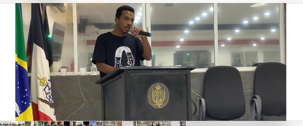RAP MANO ROBSON RECEBE TITULO DE CIDADÃO CODOENSE EM UMA SINGELA HOMENAGEM