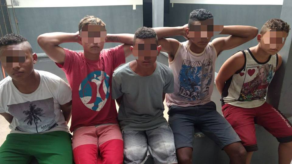 POLÍCIA MILITAR DE CODÓ PRENDE QUINTETO POR PRÁTICA DE ASSALTO A MÃO ARMADA
