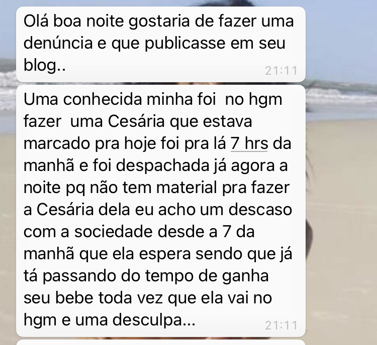 EM CODÓ MULHER GRÁVIDA FICOU DAS 7 DA MANHÃ ATÉ ÀS 19:00 AGUARDANDO  UMA CESARIANA E FOI DESPACHADA POR FALTA DE MATERIAL NO HGM