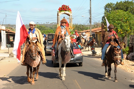 Cavalgada de São Raimundo Nonato em um tradicional percurso Ruas e Avenidas de Codó