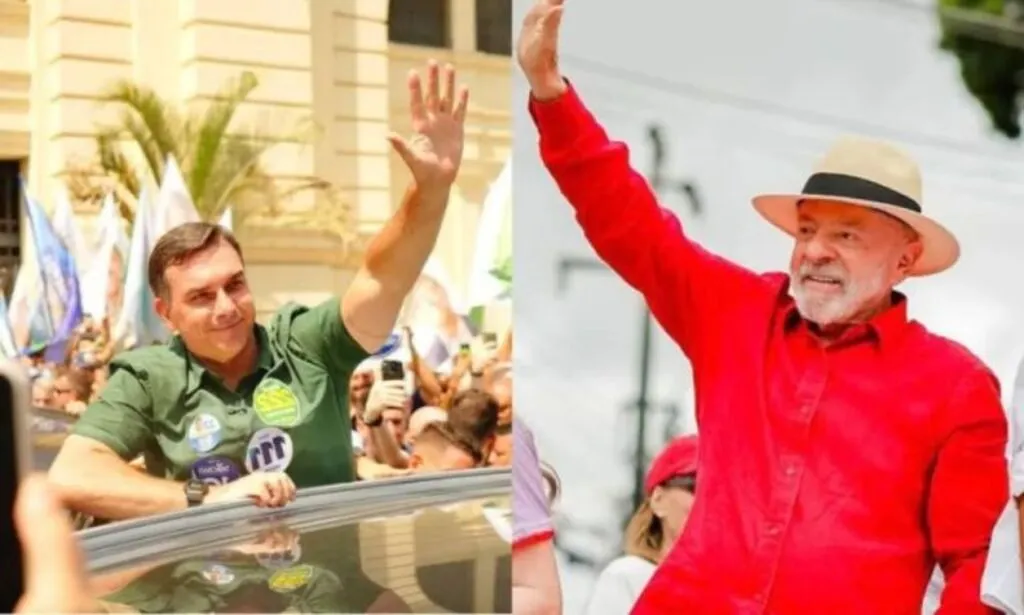 Flávio Bolsonaro e Lula vão disputar o 2º turno da eleição presidencial