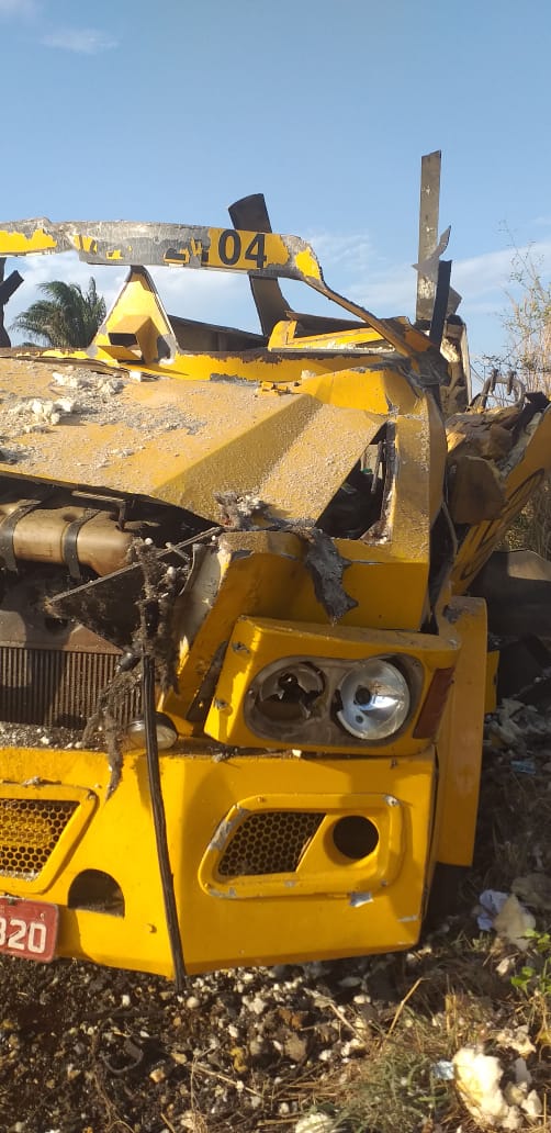 BANDIDOS EXPLODEM CARRO FORTE ENTRE PERITORÓ E COROATÁ NA TARDE DE HOJE.