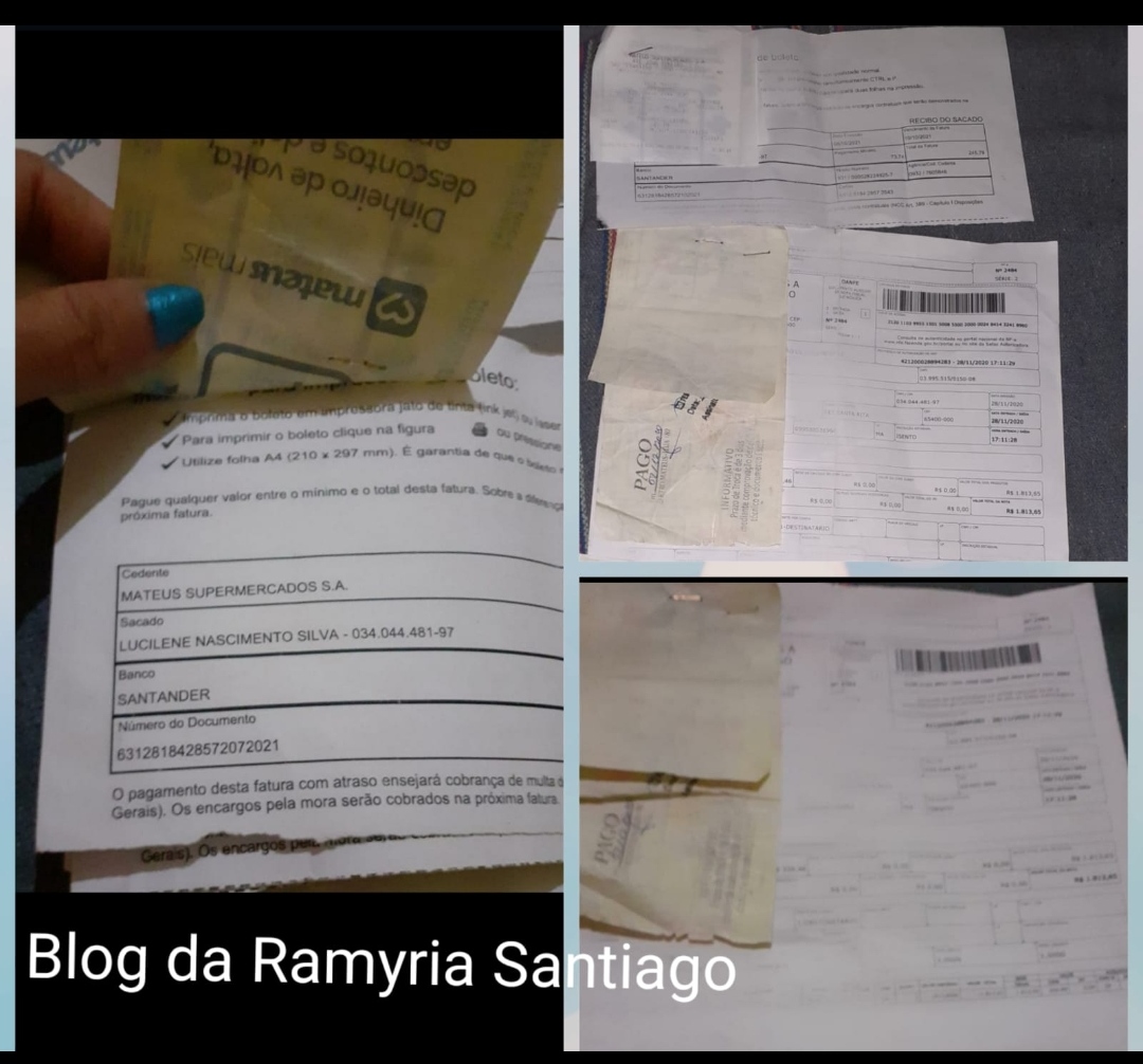 CLIENTE DENUNCIA SUPERMERCADO MATEUS QUE LHE VENDEU UMA TV COM DEFEITO E ELA DESCOBRIU QUE A NOTA FISCAL NÃO É DA SUA TV E SIM DE OUTRA. ELA PAGA POR UMA TV DE QUASE 3 MIL E RECEBEU UMA TV DE 1MIL…