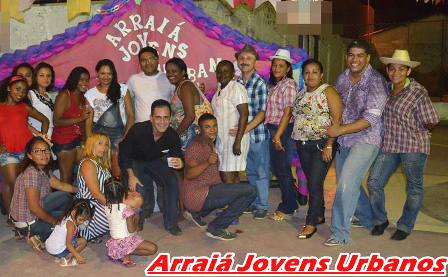 Estudantes do Projovem dão um show de empolgação e entusiasmo no Arraial Jovens Urbanos