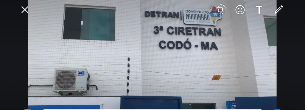 VÍDEO-DETRAN  DE CODÓ VOLTOU A FUNCIONAR HOJE COM ATENDIMENTO APENAS POR AGENDAMENTO PELO SITE.