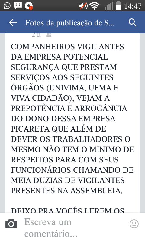VIGILANTES DO ESTADO ENTRAM EM GREVE AMANHÃ DIA 23 DE JANEIRO.