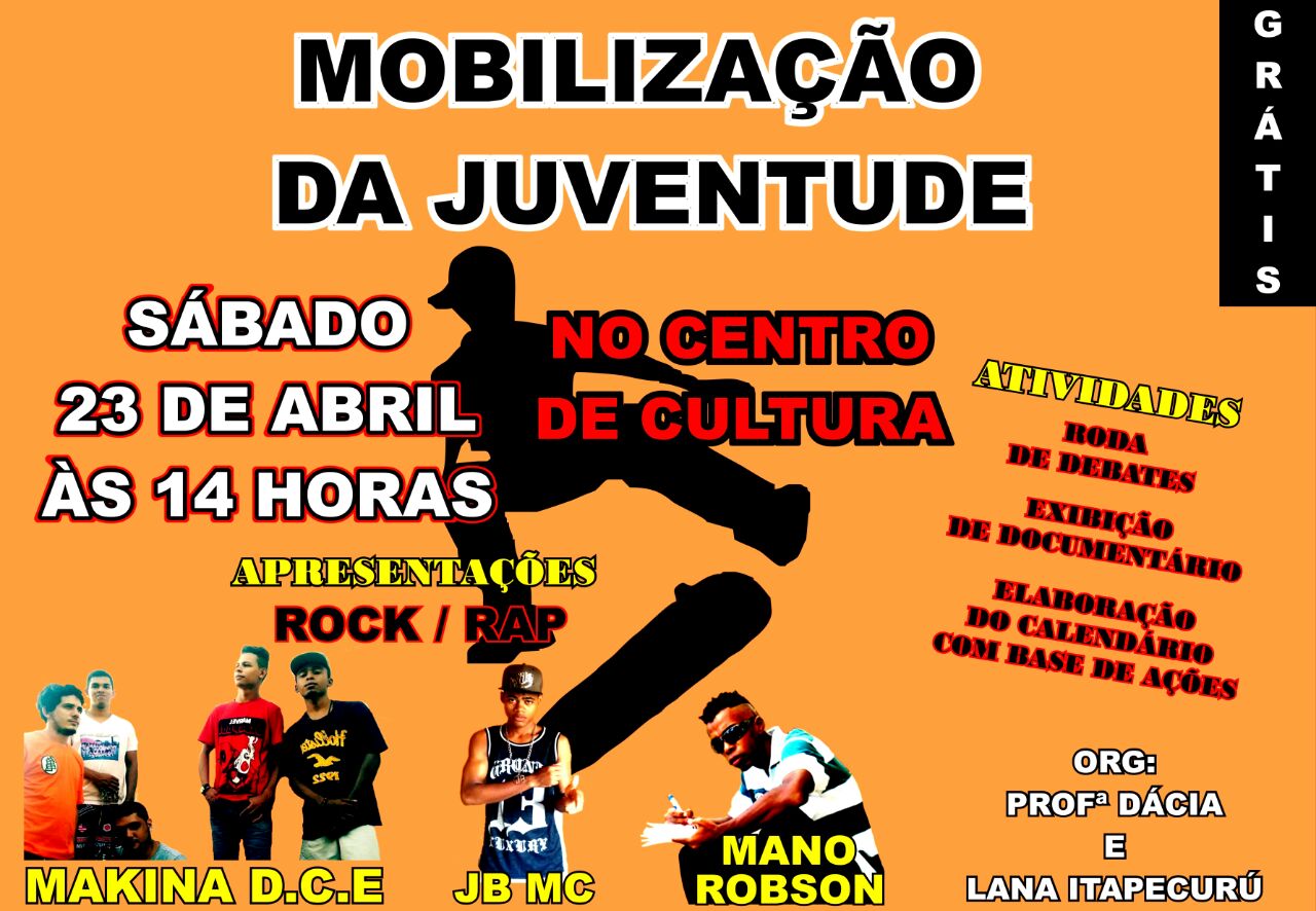 ENCONTRO DE TRIBOS – RAP E ROCK DE CODÓ EM BUSCA DE OPORTUNIDADES.