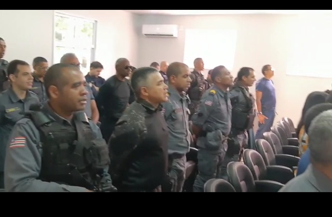 17° BPM da polícia militar de Codó, fez uma linda homenagem aos policiais militares da reserva, “os veteranos”.