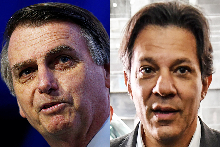 COM 92,08% DAS URNAS APURADAS JAIR BOLSONARO SEGUE NA FRENTE COM 55% e HADDAD 44%