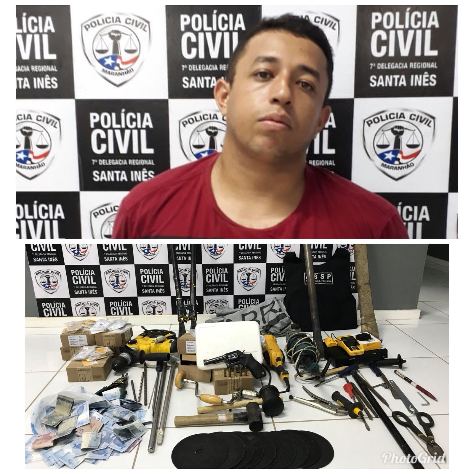 ASSALTANTE ESPECIALISTA EM ARROMBAMENTOS DE ESTABELECIMENTO COMERCIAIS NO MARANHÃO É PRESO