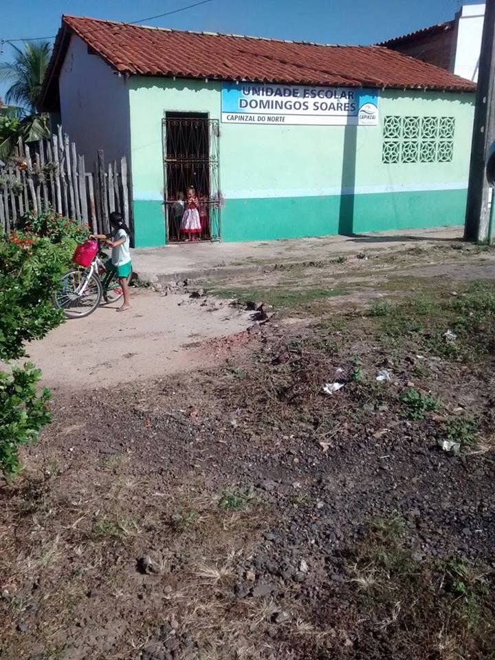 DESCASO! ÚNICA ESCOLA DE ENSINO INFANTIL PEDE SOCORRO EM CAPINZAL DO NORTE