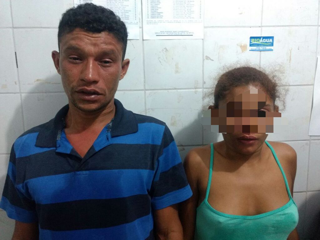 UMA JOVEM E UM RAPAZ PRESOS EM CODÓ POR TENTATIVA DE ASSALTO COM ARMA BRANCA.