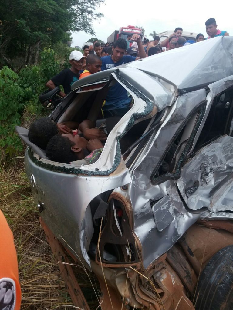 Grave acidente na BR 316 em Livramento, Peritoró-MA deixa três mortos.