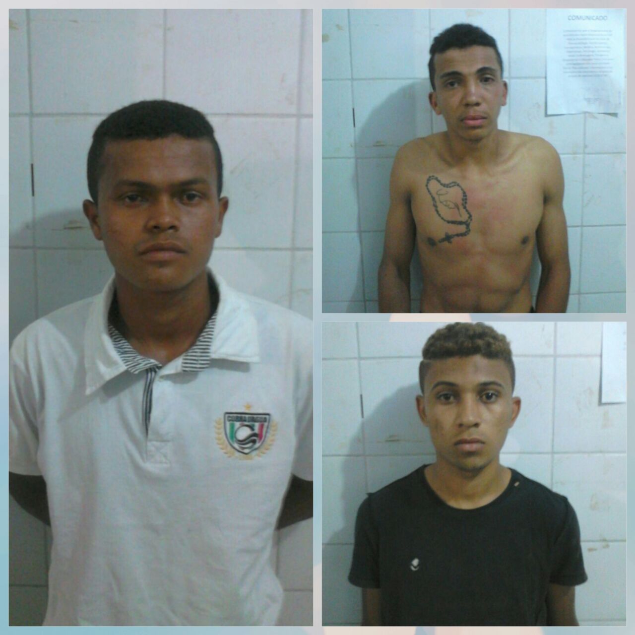 TRÊS PESSOAS PRESAS EM CODÓ ACUSADAS POR ASSALTOS ONDE ROUBARAM UMA MOCHILA DE UMA DAS VITIMAS CONTENDO APENAS ROUPAS