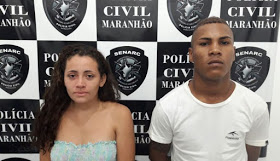 CASAL DE TRAFICANTES PRESO NA CIDADE DE TIMOM