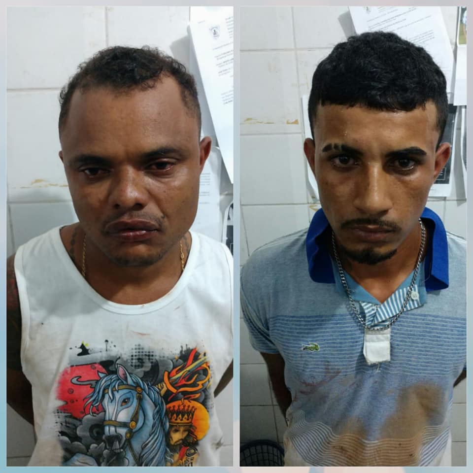 DOIS HOMENS FORAM PRESOS EM CODÓ COM REVÓLVER CALIBRE 38 NO BAIRRO SÃO FRANCISCO