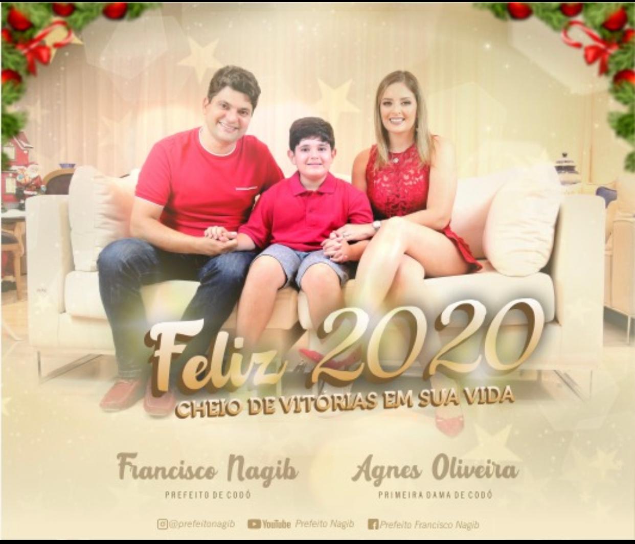 MENSAGEM DE ANO NOVO DO PREFEITO DE CODÓ FRANCISCO NAGIB