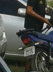 MOTO CLONADA ESTARIA CIRCULANDO LIVREMENTE PELO PELOTÃO DE POLICIA E NAS RUAS DA CIDADE DE CODÓ