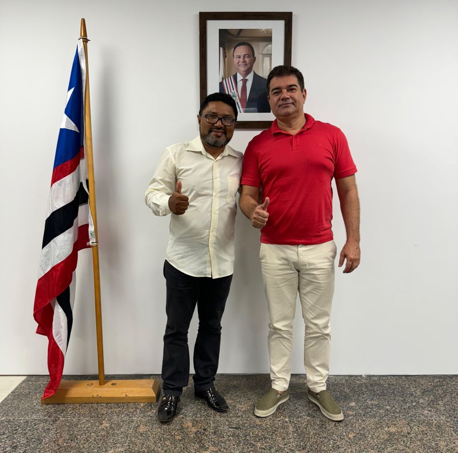 Vereador Pastor Max leva demandas de Codó ao secretário de Estado de Indústria e Comércio Júnior Marreca