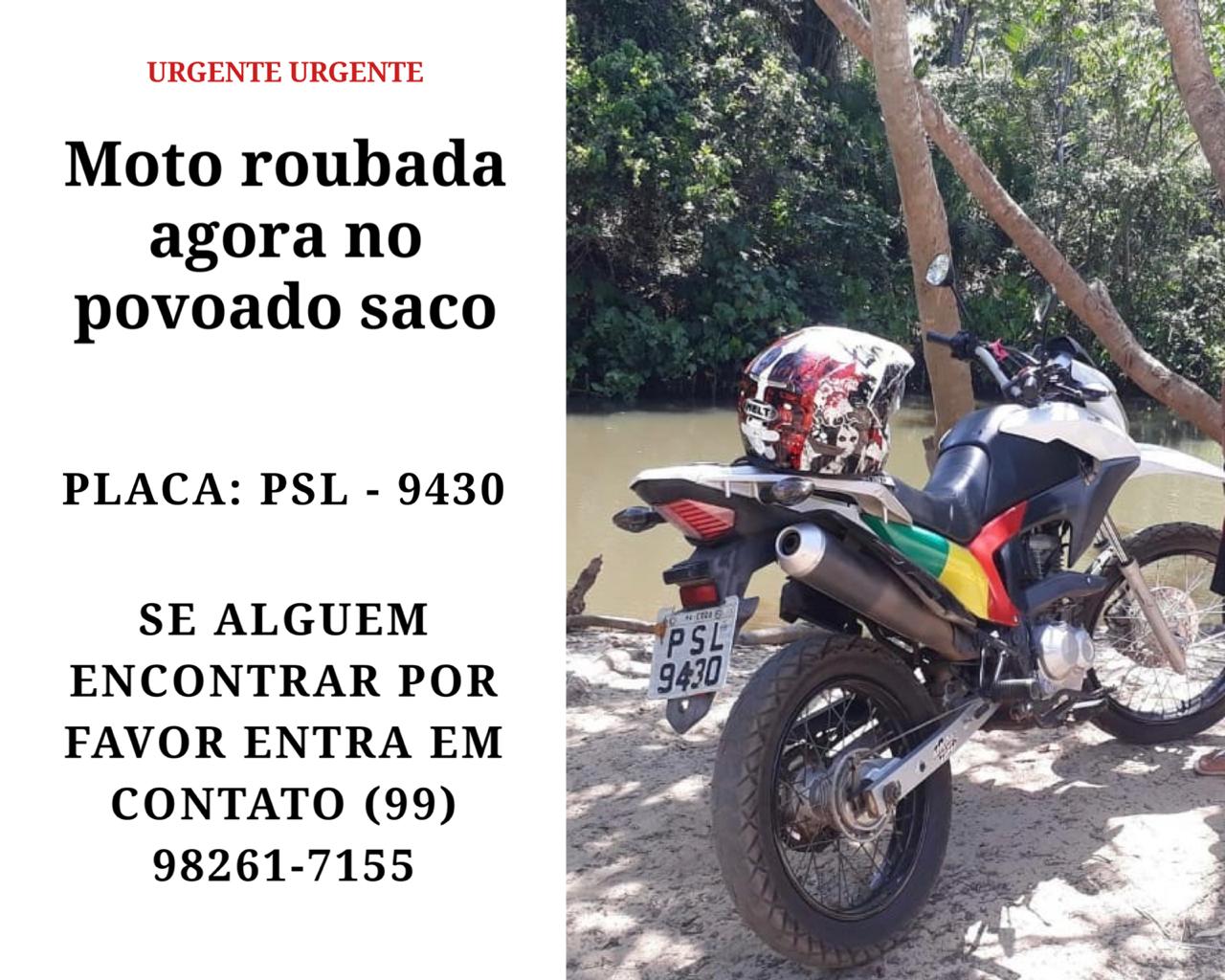 VÍDEO MOSTRA O MOMENTO EM QUE HOMEM  ROUBA MOTO DE LÉO JAIME EM CODÓ