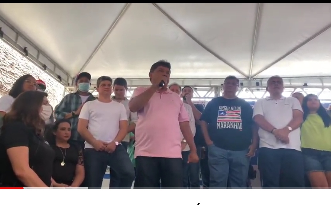 Márcio Jerry em seu discurso diz ter muito orgulho em ter participado do crescimento do Maranhão e Codo com diversas obras.