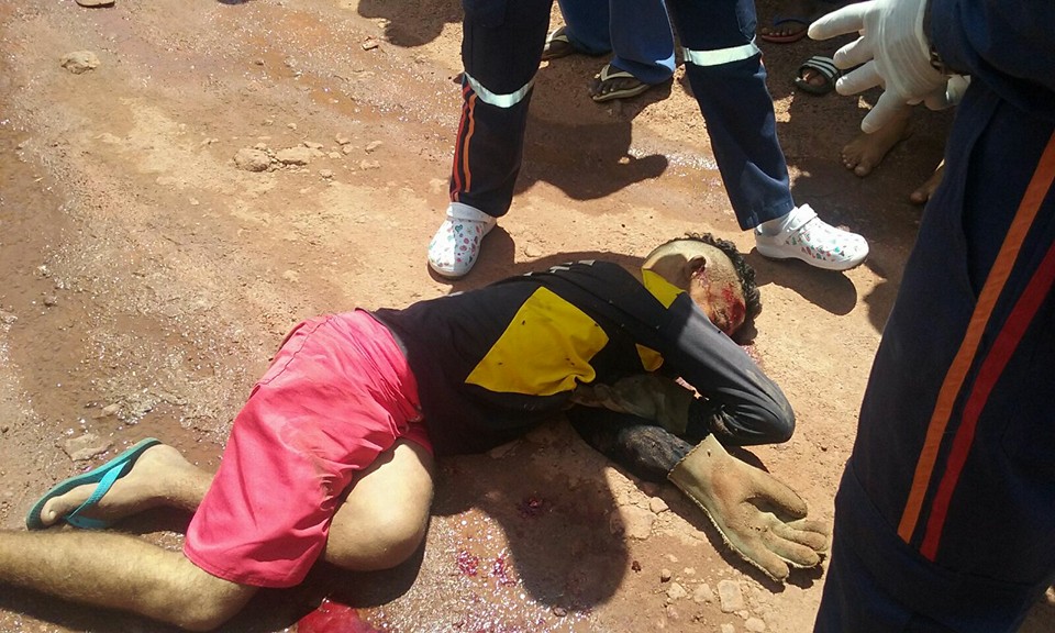 GARI MORRE ATROPELADO POR CAÇAMBA DE LIXO EM CODÓ