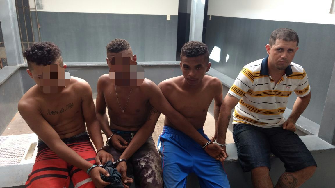 DOIS MENORES APREENDIDOS E DOIS MAIORES PRESOS EM CODÓ ACUSADOS POR ROUBOS DE VEÍCULOS E DESMANCHES