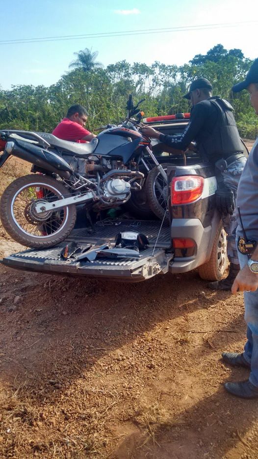 POLÍCIA MILITAR DE CODÓ RECUPERA MOTOCICLETA TOMADA DE ASSALTO
