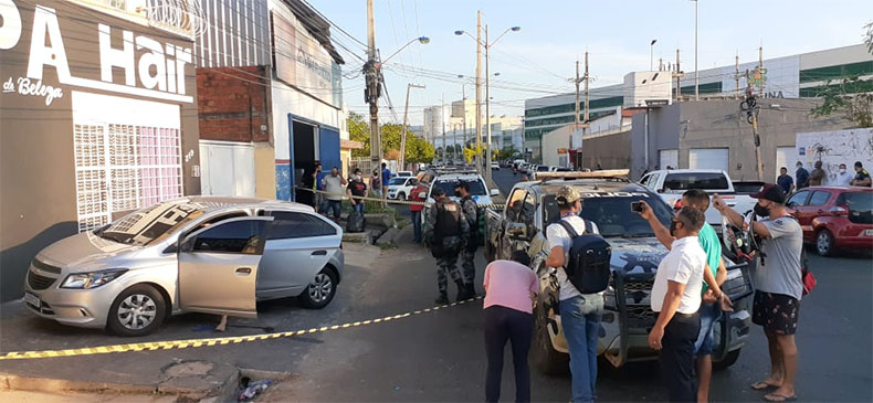CODOENSE DO BAIRRO SÃO BENEDITO É EXECUTADO A TIROS NA CIDADE DE TERESINA