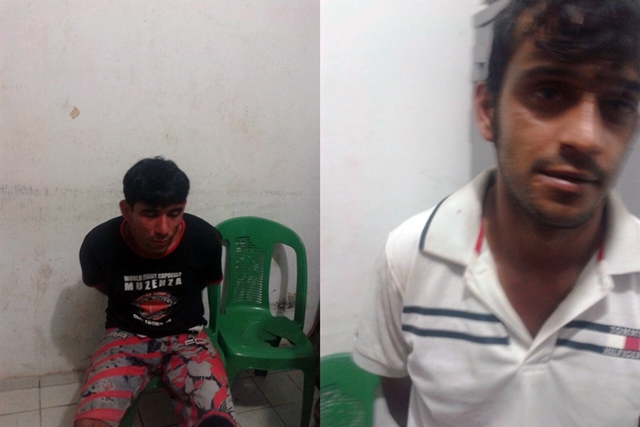 Polícia prende dois suspeitos de roubo de celular