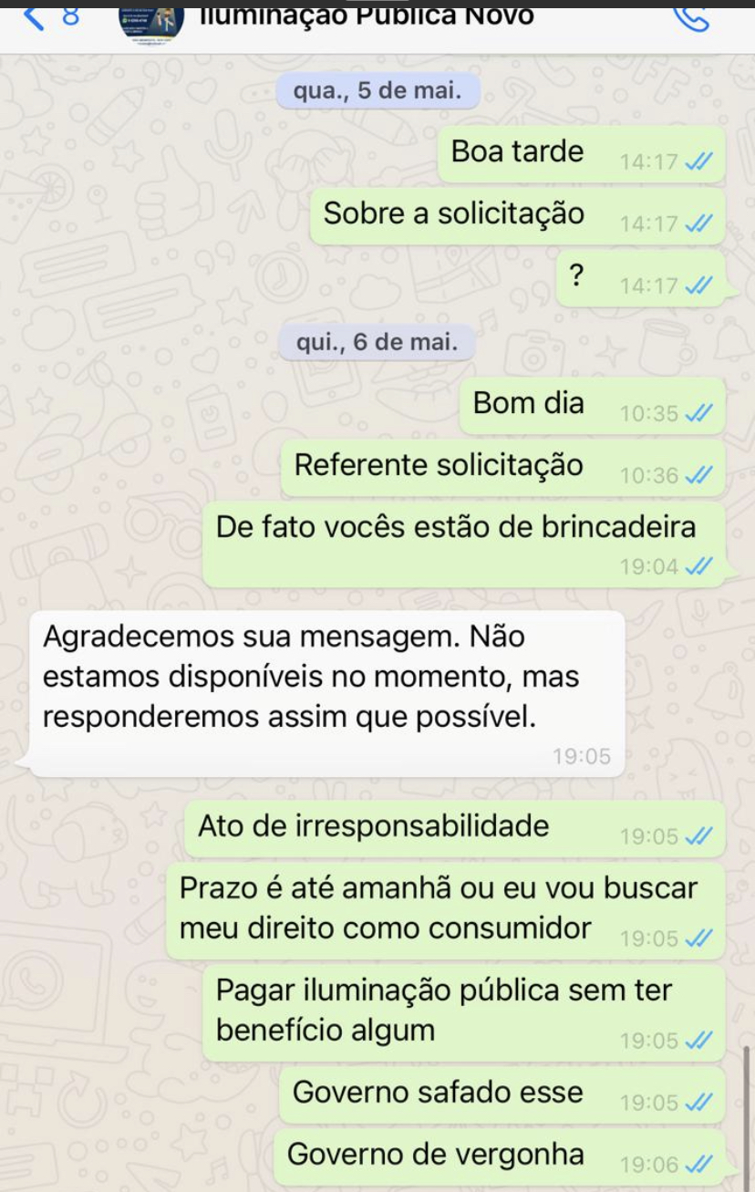 SERVIÇO DE ILUMINAÇÃO PÚBLICA NÃO FUNCIONA EM CODÓ: MORADORES DEZEM QUE HÁ MAIS 9 LÂMPADAS QUEIMADAS NO RESIDENCIAL SOL NASCENTE E JÁ DESISTIRAM DE LIGAR PRA ILUMINAÇÃO