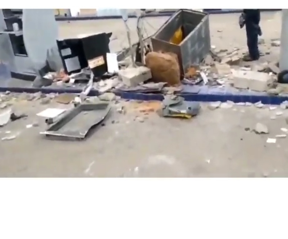 BANDIDOS ARMADOS COM FUZIL ARROMBAM COFRE DE POSTO DE COMBUSTÍVEL EM POVOADO DE CODÓ 