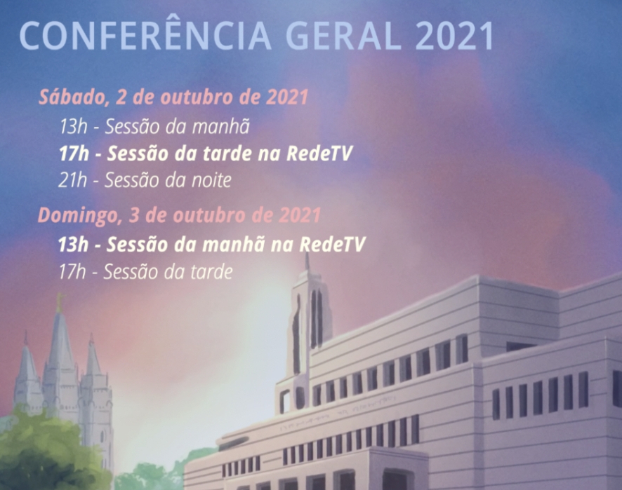 Conferência Geral Semestral da Igreja de Jesus Cristo dos Santos dos Últimos Dias será transmitida pela Internet e TV